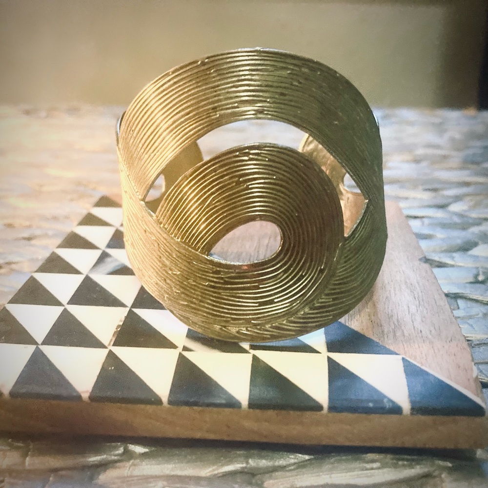 Silver Tone Cuff